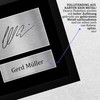 HWC Trading A4 FR Gerd Müller Germany Gifts Printed Autographs