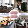 FUNOMOCYA 2Pcs Detachable Office Chair Armrest Covers Stretchy Elastic Armrest