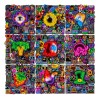 300 Hojas Neón Stickers Para Autos,pegatinas Motos,portátil