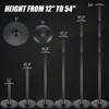 Funtery 4 Pcs Boat Cover Support Pole Adjustable Boat Cover