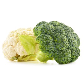 Alimentos frescos y honestos 100% naturales secados en congelación, mezcla Vegi I (brócoli y coliflor) 6.0 oz # 10 lata