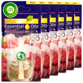6 X AIR WICK PLUG IN OIL REFILLS - MYSTICAL GARDEN