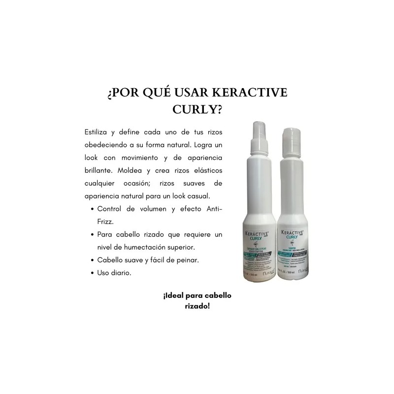 Shampoo Anti-frizz 300mlrizador Temporal Kit Curly 300ml