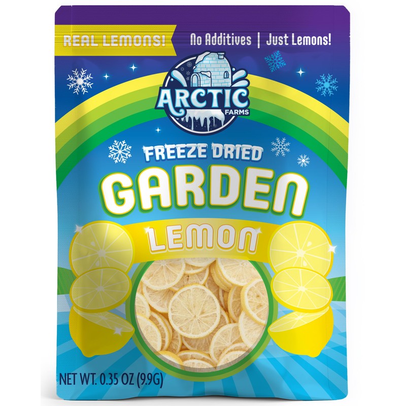 Arctic Farms Freeze Dried Garden Real Lemon, 100% Natural, No
