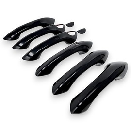 Snap On Chrome Delete Car Door Handle Cover Trim Accessories Compatible with Chevy Trax, Compatible with Buick Envista, 2024-2025 |No Tools Needed - Easy Installation|