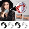 Pack of 4 Unisex Magnetic Rings, Anti-Snoring Ring, Magnetic Ring