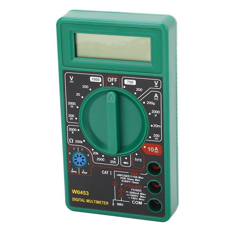 Digital Multimeter Tester Intelligent 1999 Counts Voltmeter Universal Meter with