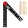 Digital Angle Finder Ruler with LCD Display, 200mm/7 Inch Angle