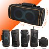 Jeachan Speaker Bag Rugged Speaker Bag Carry Case Compatible with