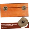 Operitacx Necklace Box Lock Bronze Box Buckle Furniture Accessory Strong