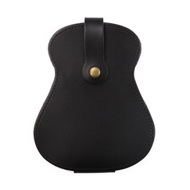HYMAIPROSPERITY One Piece Durable Pu Leather Guitar Pick Case Useful Leather Keyring Guitar Pick Display Fashionable Guitar Picks Keychain for Guitar Picks