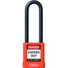 ABUS 58985 75mm Non Conductive Lock Out Tag Out Long