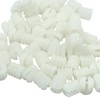 Litoexpe Plastic Pre-Inserted Nuts 0.34"x0.39", Plastic Hinge Dowel Inserts 100