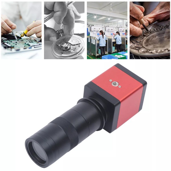 HDMI Video Microscope VGA Camera HD Industrial Digital USB Lens