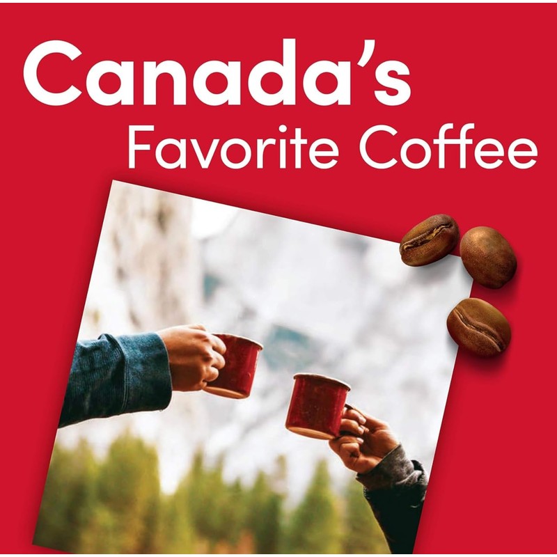 Tim Hortons Original Blend Medium Roast Coffee - 80 Single