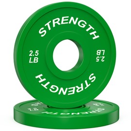 XDDIAS Change Weight Plates Set, 2.5LB 2" Bumper Plates for Strength Training & Weightlifting