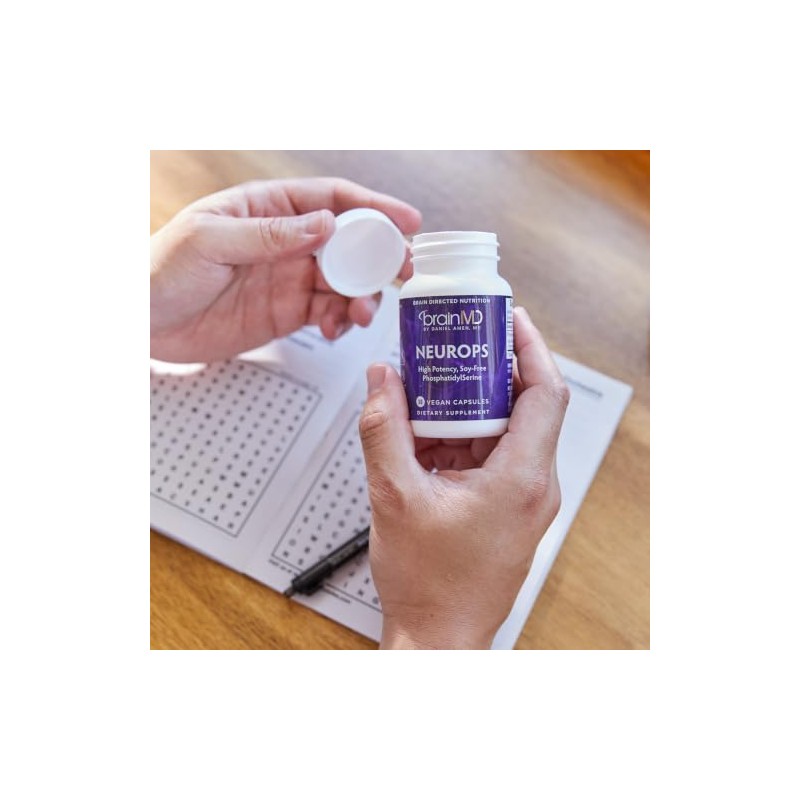 Brainmd Neurops 150 Fosfatidilserina Cápsulas Gluten