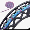 Mountain Bike Chain Fully Plated Rustproof Colorful 11 Speed Bicycle