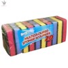 SOTL® Multi-Coloured Sponge Scourers Heavy Duty, Non-Scratch, Kitchen Cleaning Pads,