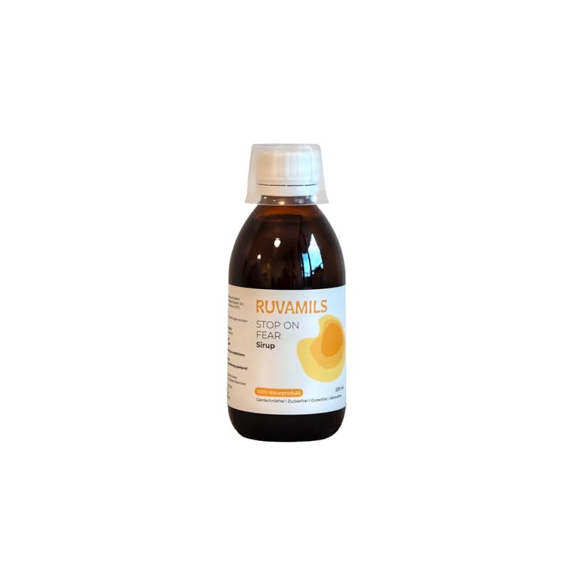 Ruvamils Stops Anxiety Syrup 200 ml, Dietary Supplement