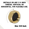 Invero® End of Line Tap Compression Blanking Cover Cap Nut