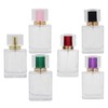Sonew 6Pcs Glass Refillable Spray Bottle, Empty Perfume Bottle Atomize