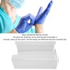 Glove Box Holder Dispenser Wall Mounted Tissue Holder Clear with