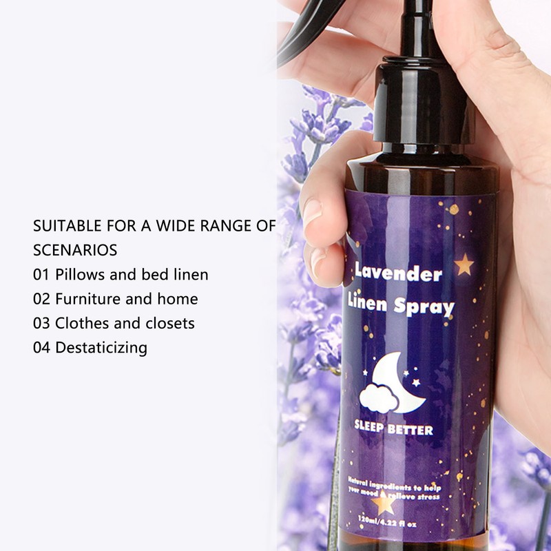 120ml Sleep Spray Anxiety Relief Long Lasting Portable Reliable Lavender