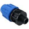 20mm x 3/4" MDPE Male Adapter Compression Coupling Fitting Water