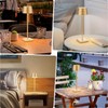 YIBEN LED Rechargeable Cordless Table Lamp, Battery 6000mAh USB LED