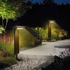 Solar Outdoor Lights Super Bright Waterproof Warm Solar Pathway Lights