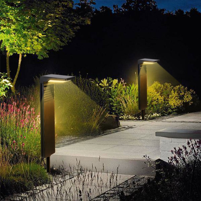 Solar Outdoor Lights Super Bright Waterproof Warm Solar Pathway Lights