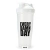Generisch Protein Shaker, 600 ml, Leak-Proof, BPA Free (White)
