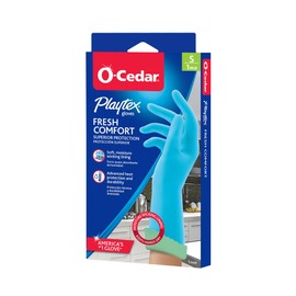 PLAYTEX Fresh Comfort Small Gloves (1 Count,Pack of 6)