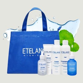 Etelang basic cosmetics 5-piece set toner cleanser moisture ampoule cream / 에텔랑 기초 화장품 5종세트 토너 클렌저 수분앰플 크림