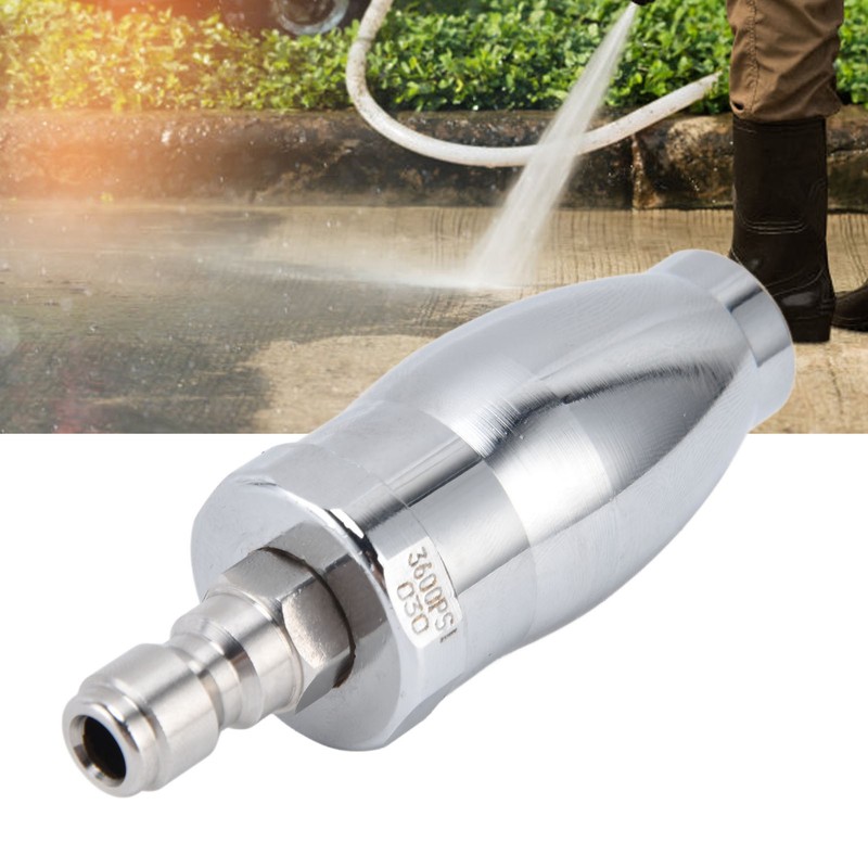 High Pressure Washer 3600PSI Rotating Turbo Nozzle with 1/4in Quick