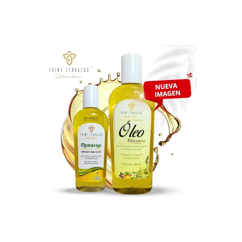 TRINY TERRAZAS SABIDURIA MILENARIA | Óleo Milenario | Hidratante natural