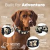 Regal Dog Products Waterproof Camo Hunting Dog Collar with Black