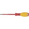 HAZET 810VDE-25 Slot Profile Screwdriver for Electricians with Protective Insulation
