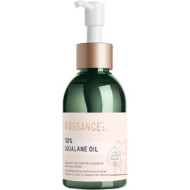 Biossance 100% aceite de escualano. Aceite de escualano facial y corporal sostenible, puro y vegano derivado de caña de azúcar. Hidratación sin peso y rápida absorción (3.5 oz)