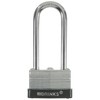 BRINKS 172-42011 Laminated Steel Padlock with 2-1/4" Shackle, 40mm