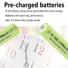 Lombaour 1.2 Volts AA Size 900mAh Rechargeable Batteries,Double A NIMH