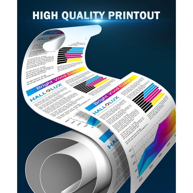 HALLOLUX Multipack 29XL Printer Cartridges XP-342 XP-352 Cartridges for Epson