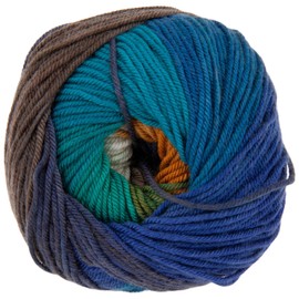 Mandala Yarn for Crocheting & Knitting – Soft Yarn Skein – 350 Yards of Acrylic Yarn for Crocheting Blankets, Hats, & More – Craft Supplies for Handcrafting, Country