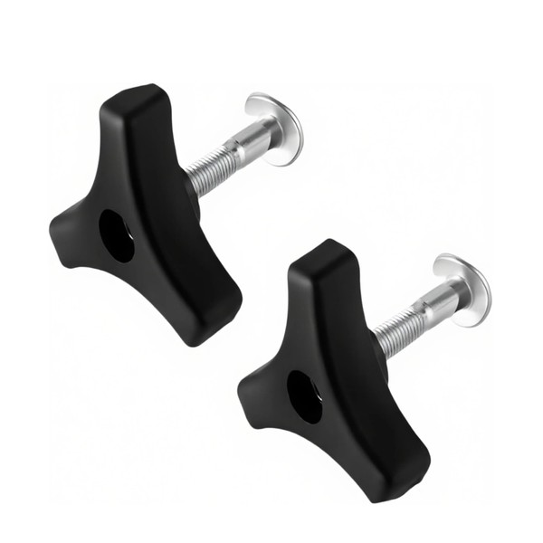 VEHIRANS 2 Pcs Lawn Mower Replacement Parts,Triangular Handle Knobs Nut