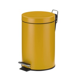 Kela Monaco 24285 Cosmetic Bin 3 Litre Metal Curry Yellow