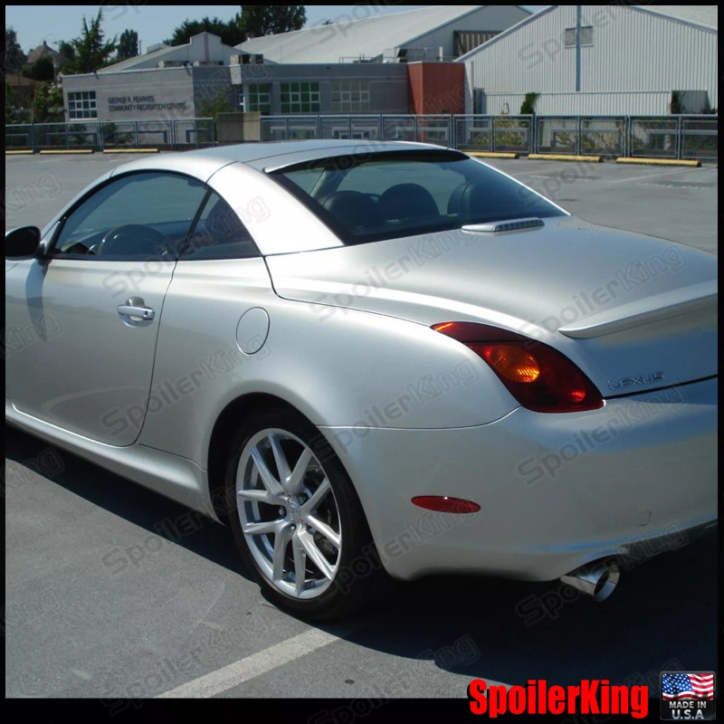 Spoilerking Rear Roof Spoiler Window Wing (Fits: Lexus SC430 2002-10)