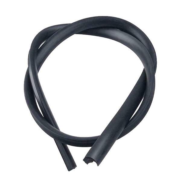 KACEPAR Rubber Front Windshield Shows Weather Seal Trimming Strip, Rubber