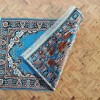 Streets Ahead Dollhouse Rug Woven Fabric Large Bright Blue 9"