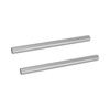 CAMVATE 15 mm Aluminium Rod Pair (Silver-White, 7.87 Inches) -